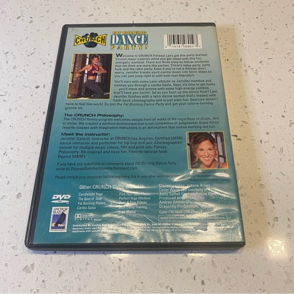 CRUNCH & PREVENTION Workout DVD Bundle Dance Pilates Fitness - Picture 7 of 7